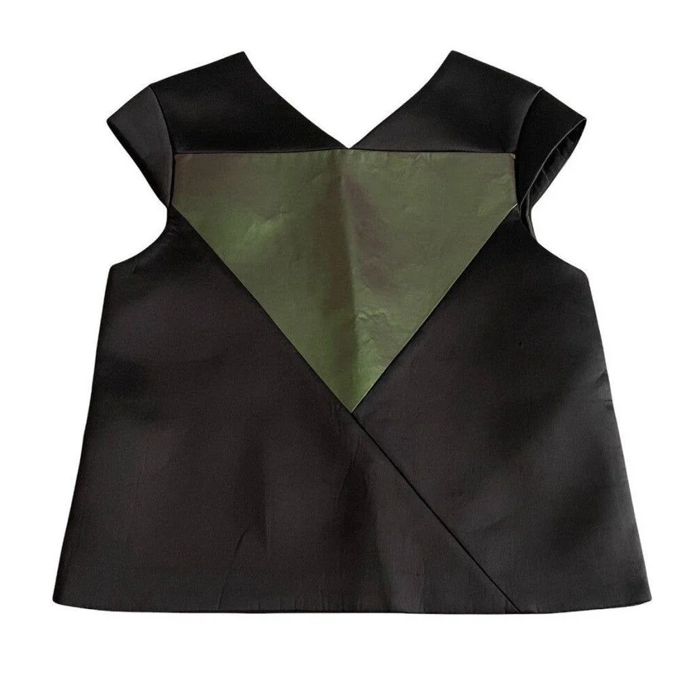 Kate Spade Saturday Diamond Stitch Top Black